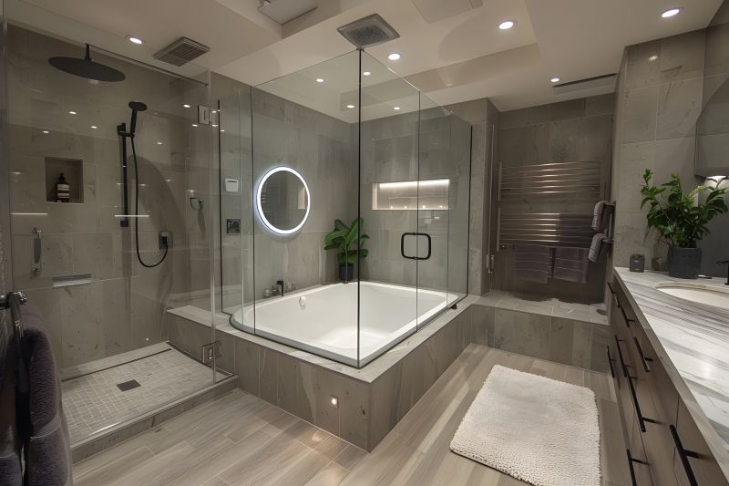 Indoor Bathroom Setup